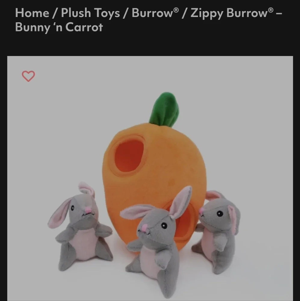 Carrot & Bunnies Interactive Toy